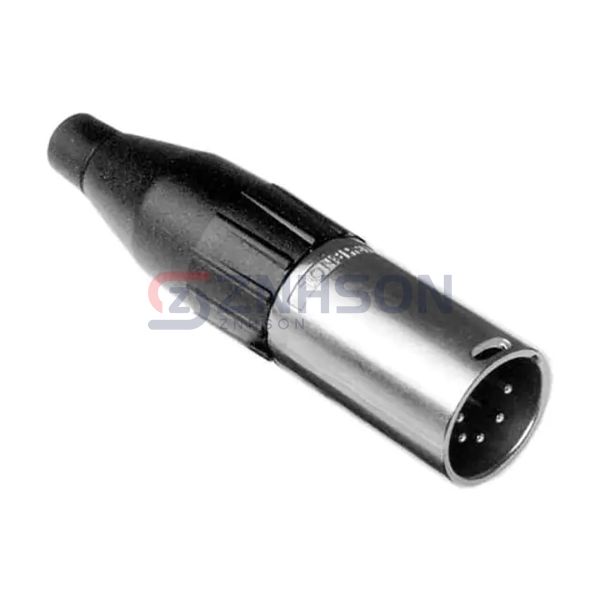 AC5MJ: High-Quality Male XLR 5-Position Solder Cup Connector by Amphenol Audio