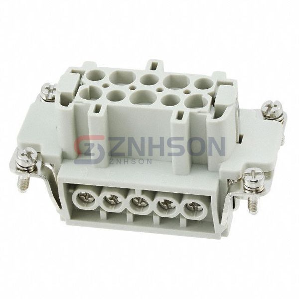 HE-010-F Female Insert Connector: Reliable Heavy Duty 10-Position Solution
