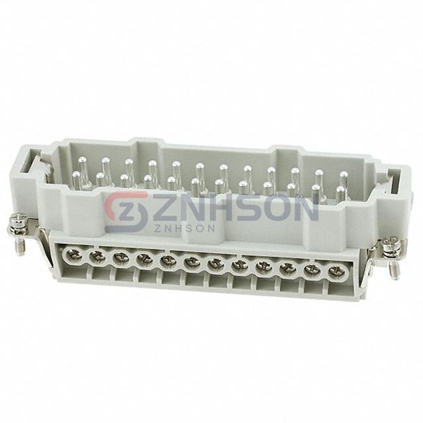 HE-024-M Male Insert Connector: High-Performance 24-Position Screw Termination Solution