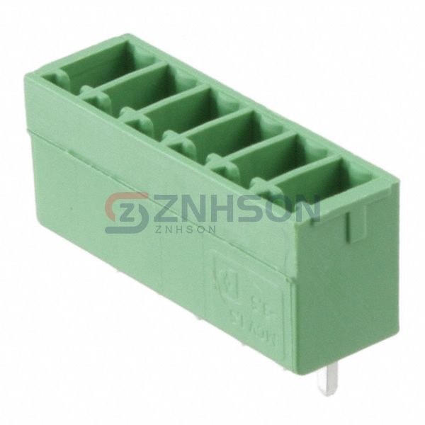 Phoenix Contact TERM BLOCK HDR 6POS VERT 3.5MM (Model: 1843648) - Reliable Terminal Block for Industrial Applications